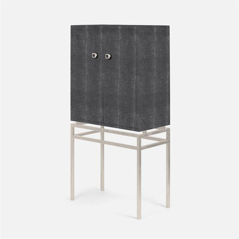 made goods benjamin standing cabinet cool gray and silver angle