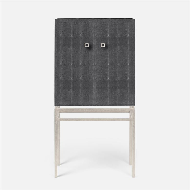 made goods benjamin standing cabinet cool gray and silver  front