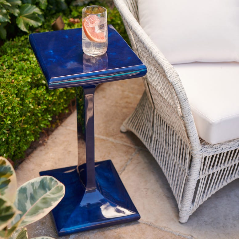 made goods bexley side table cobalt styled