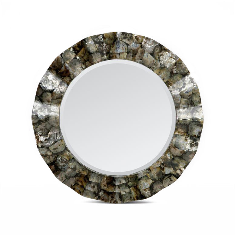 made goods blake mirror mother of pearl round mirror decorative mirrors wall accent