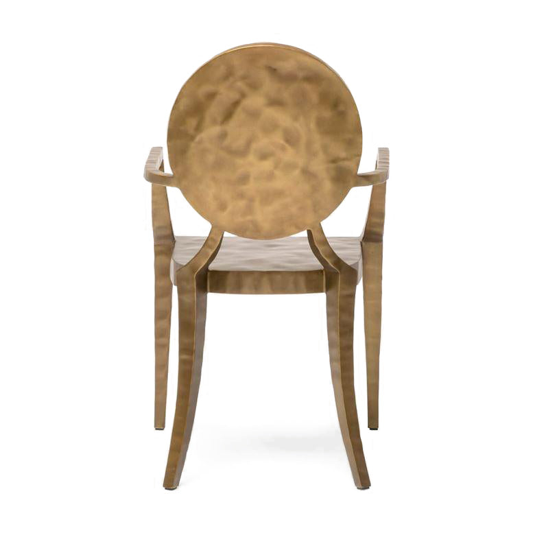 made goods Daphne side chair gold back view