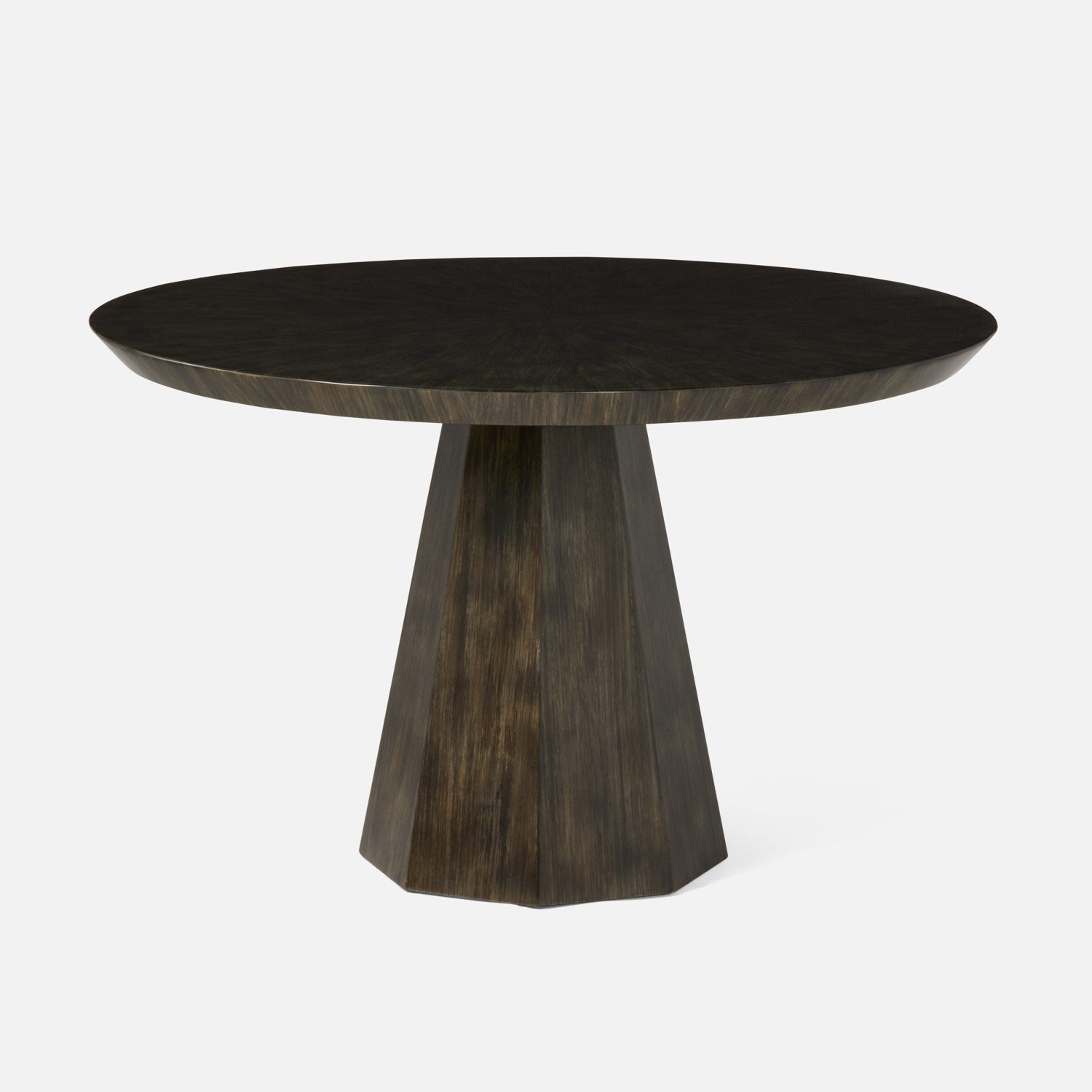 made goods demetrius dining table umber faux horn