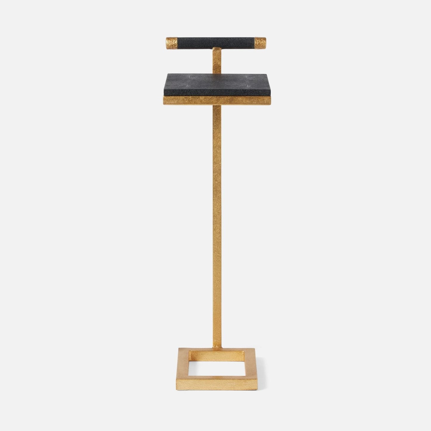 made goods ellery accent table black gold front