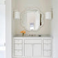 made goods fiona mirror natural bone bathroom mirror