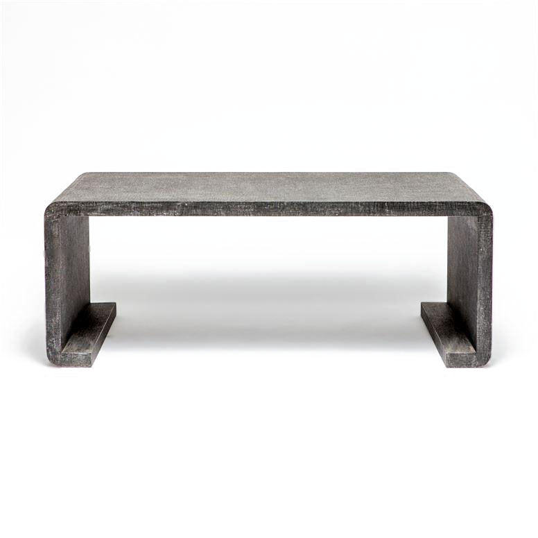 made goods Gustav coffee table charcoal faux linen