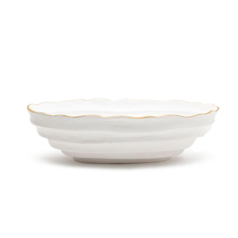 made goods hetty bowl white and gold