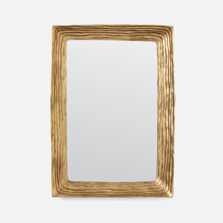made goods hetty rectangular mirror gold