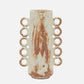 made goods hollie vase rustic white front