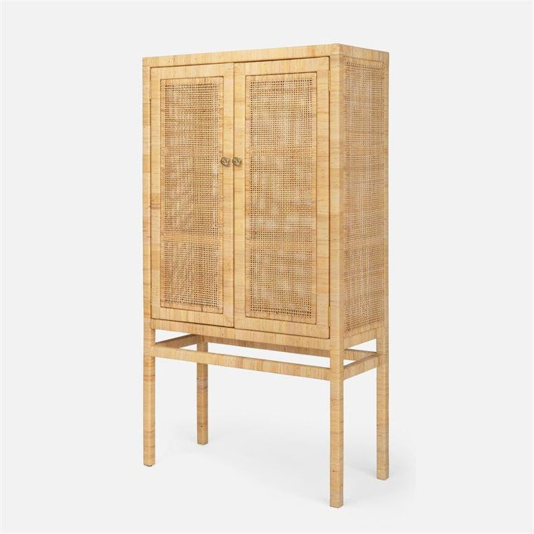 Made Goods Isla Standing Cabinet Natural Peeled Rattan – CLAYTON GRAY HOME