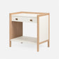 made goods kennedy double nightstand pristine bleached oak
