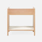 made goods kennedy double nightstand pristine bleached oak back