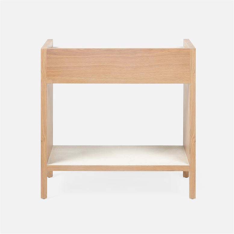 made goods kennedy double nightstand pristine bleached oak back