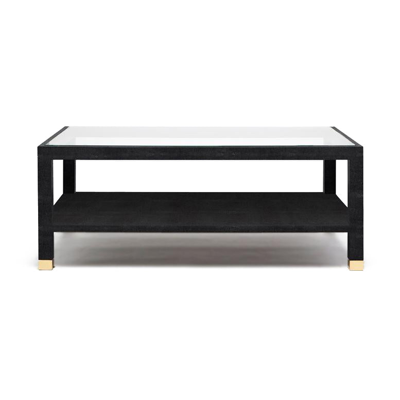 made goods lafeu coffee table rectangle black