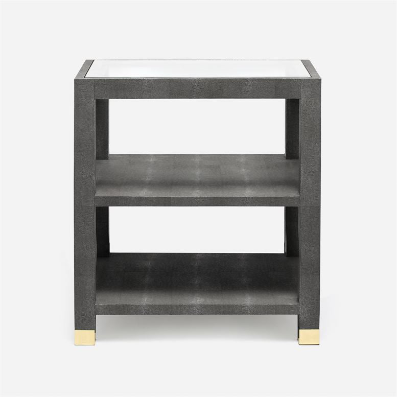 made goods lafeu side table grey front