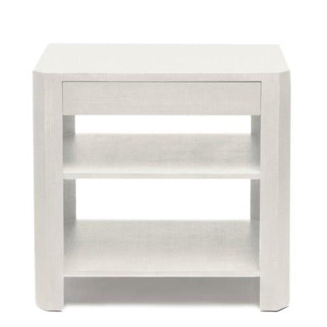 made goods lena double nightstand bed side table Lena Double Nightstand - pristine white