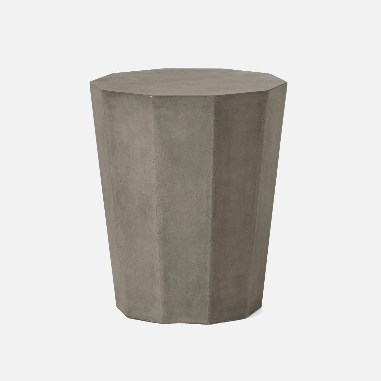 made goods pamela stool gray concrete
