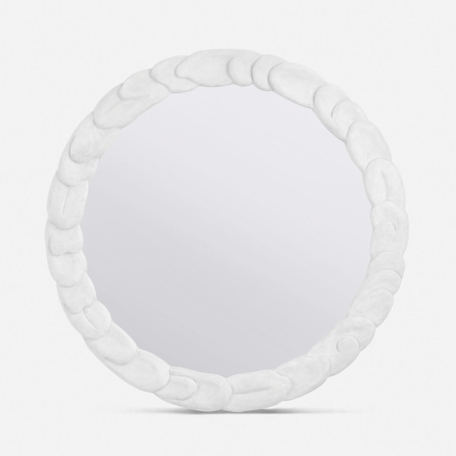 made goods paulina mirror white plaster