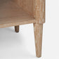 made goods pierre double nightstand off white  legs