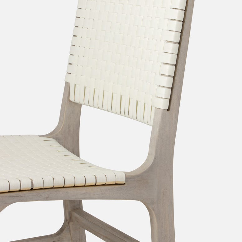 made goods rawley side chair white gray angle detail