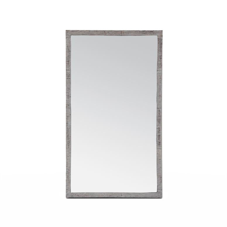 made goods regent mirror silver frame small