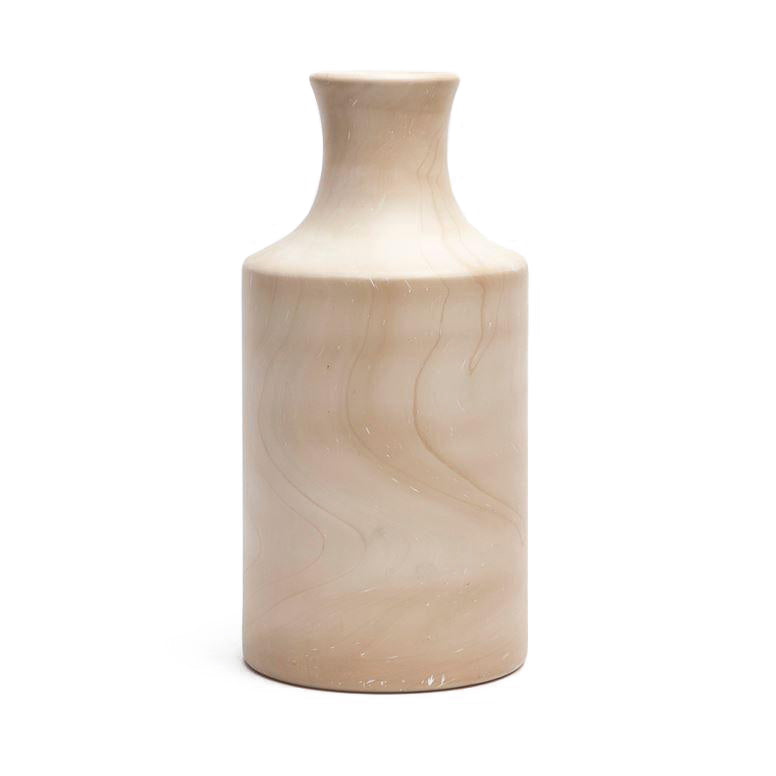 made goods rivka large vase white stain mango wood