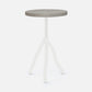 made goods royce side table white sand