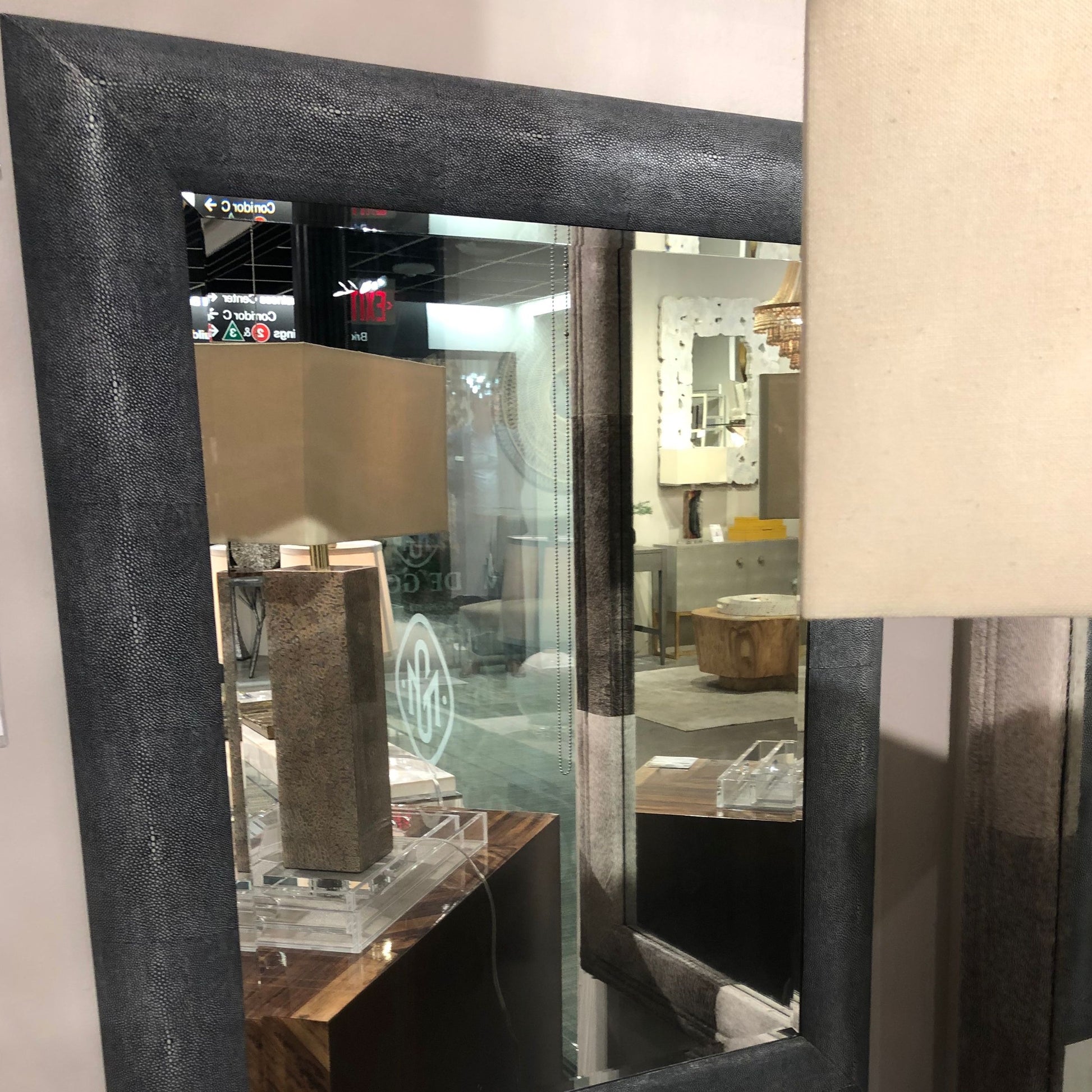 made goods sabine rectangular mirror cool gray showroom