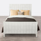 made goods sloane bed blanc faux shagreen