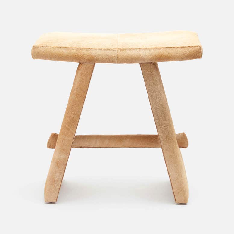 made goods stanton beige stool front