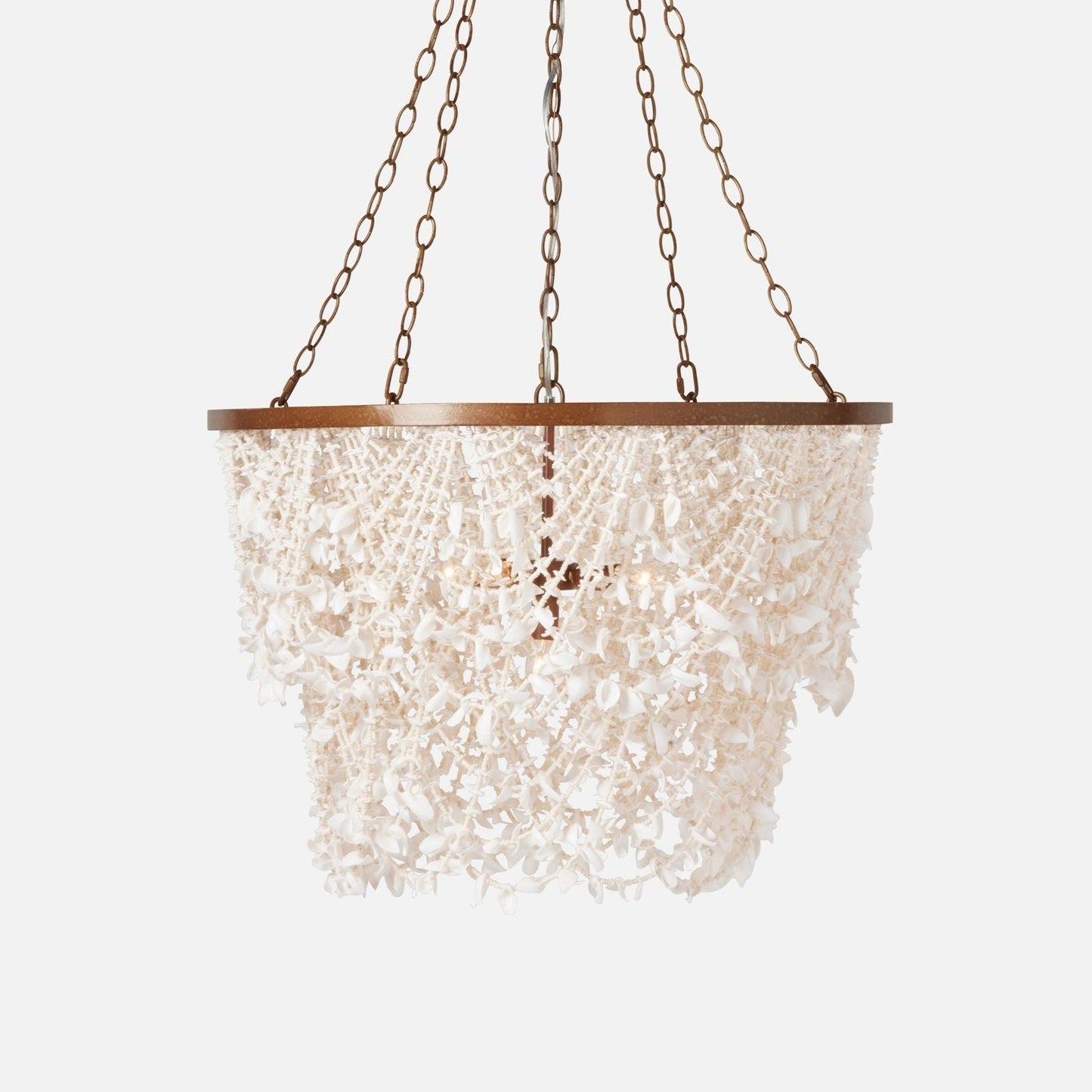 made goods terza chandelier gold