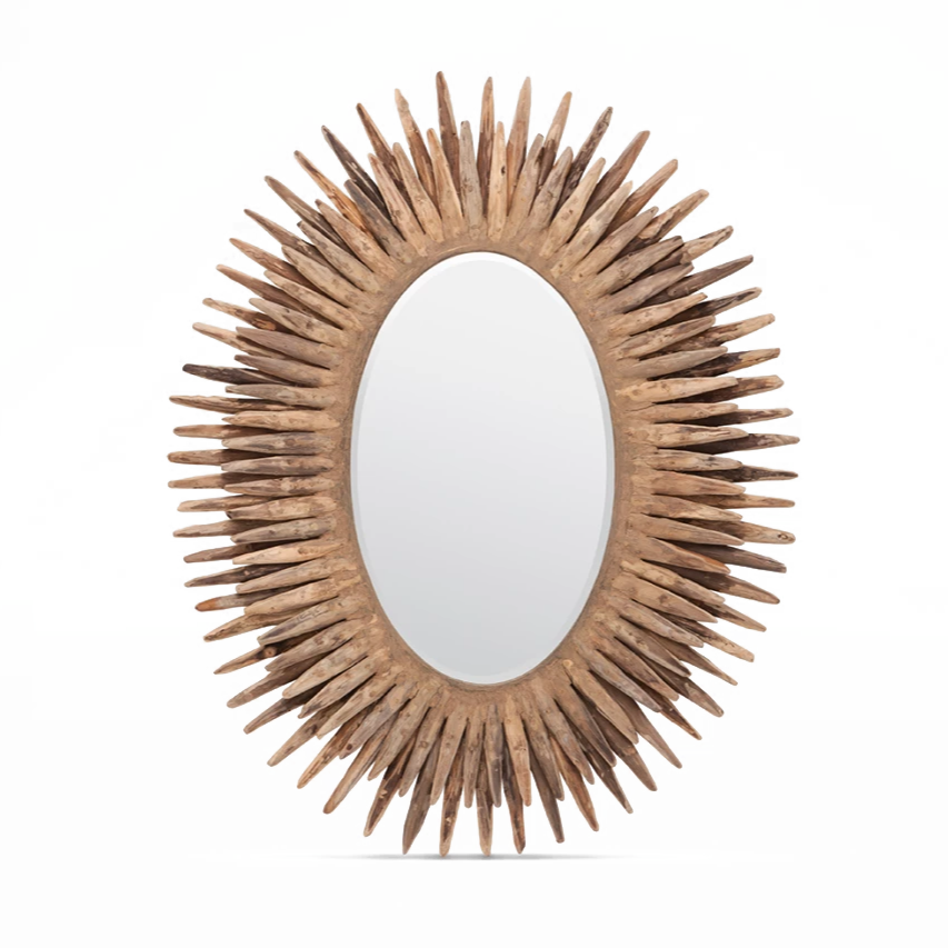 made goods donatella oval mirror hand crafted wood decorative mirrors mirrors large mirror bathroom wall mirror