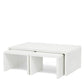 made goods harlow nesting coffee tables blanc shagreen