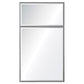 mirror home trumeau mirror silver leaf 20417 front