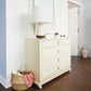 bungalow 5 ming 4 drawer cabinet natural grasscloth