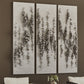 palecek rainfaill artwork set of three styled