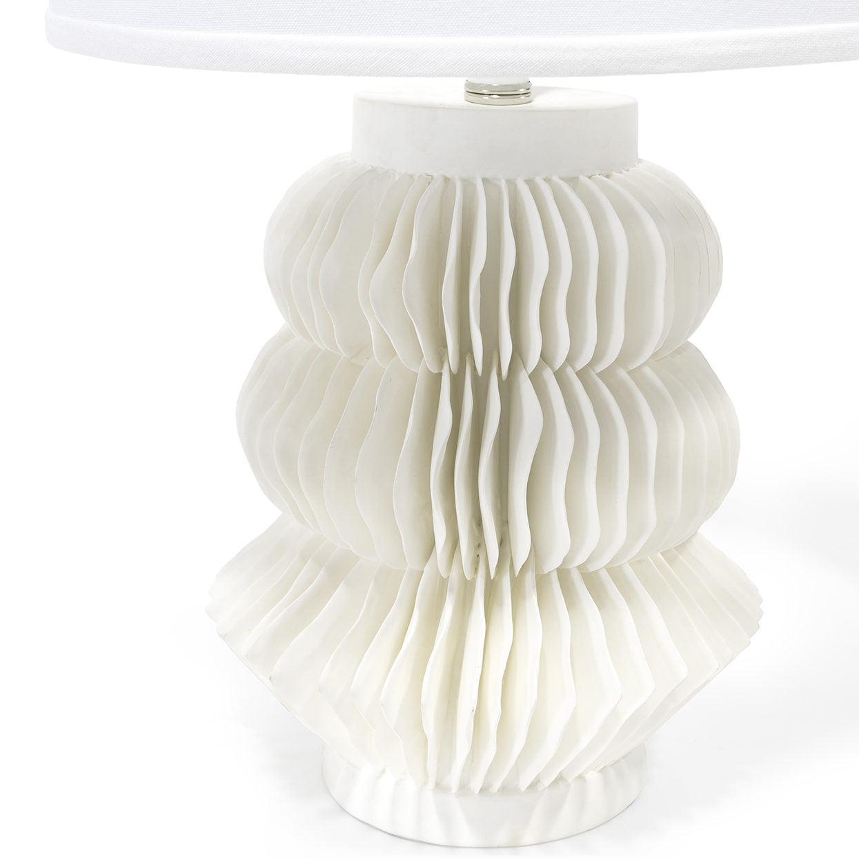 palecek antilles table lamp detail