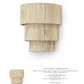 palecek everly three tiered sconce tearsheet