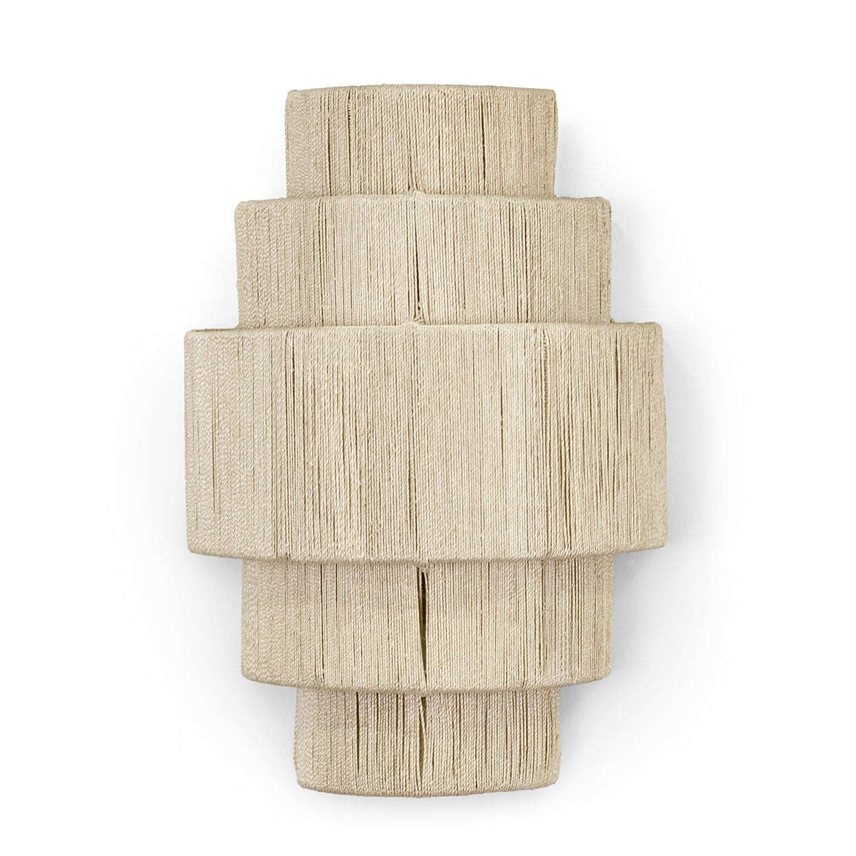 Palecek Everly 5 Tiered Sconce Natural Abaca – CLAYTON GRAY HOME