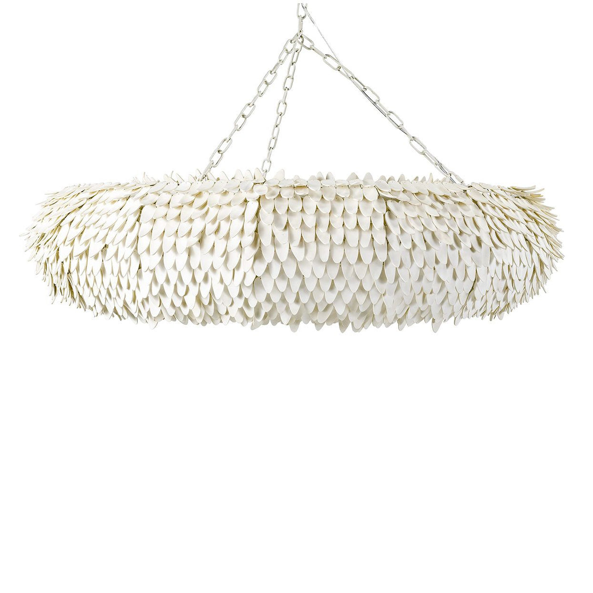 Palecek Mariposa Chandelier Off White Coco Shell – CLAYTON GRAY HOME