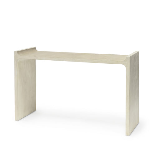 Palecek Harper Console Table Whitewash Shagreen – CLAYTON GRAY HOME