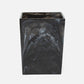 pigeon and poodle abiko bath collection obsidian wastebasket