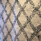 riad area rug graphic geometric black cream white