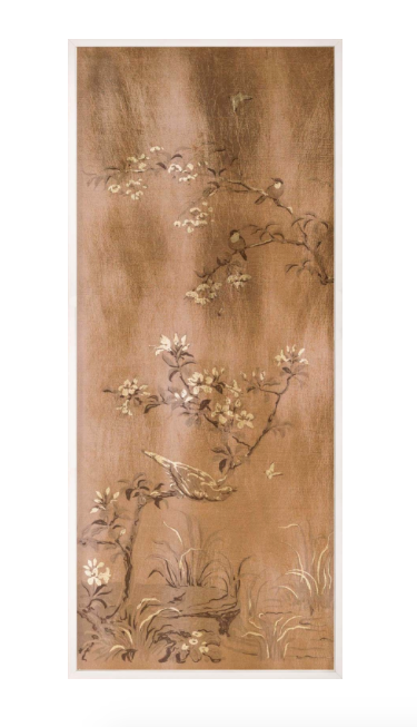 Natural Curiosities Rococo Gold and Bronze 3 Art Work Wall