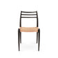 villa and house adele side chair espresso front