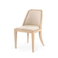 villa and house aria side chair cerused oak