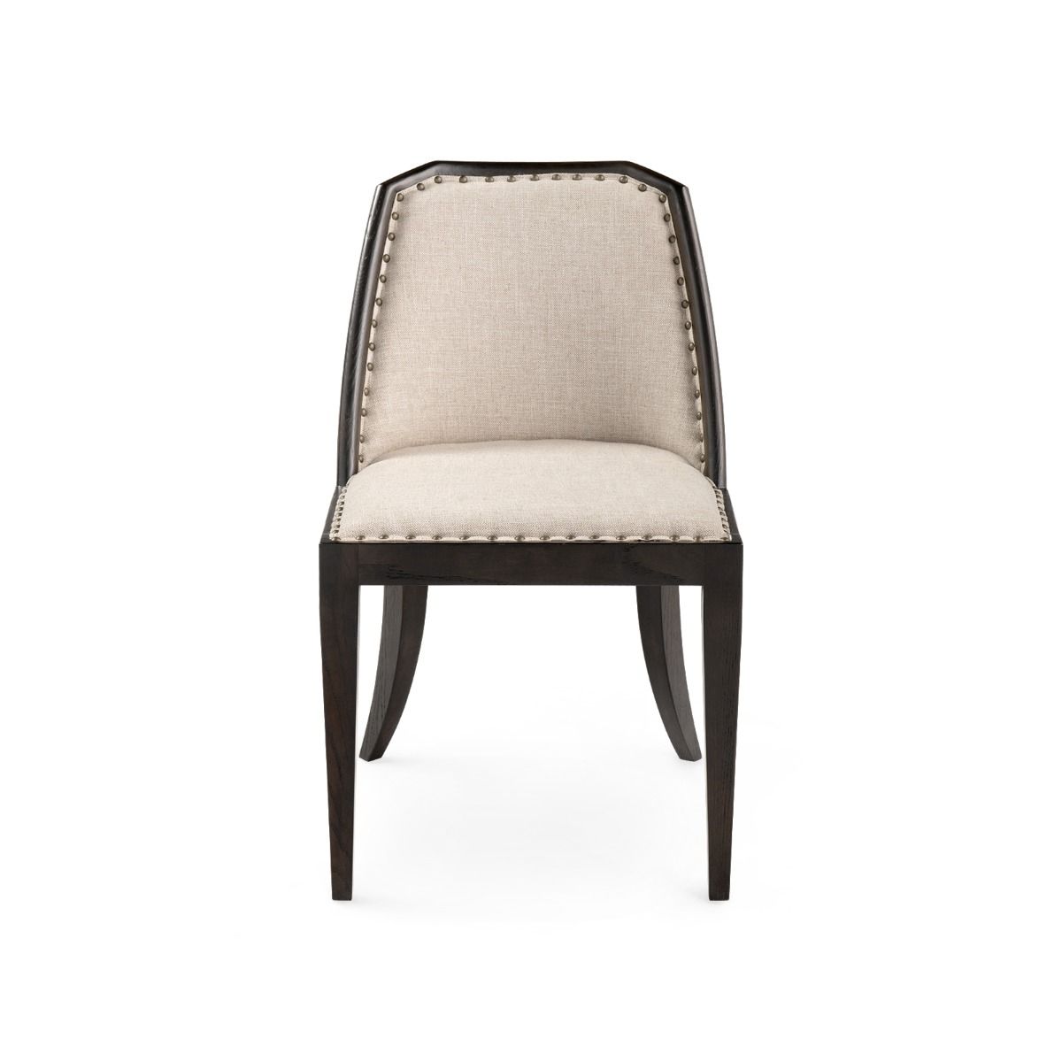 villa and house aria side chair espresso front