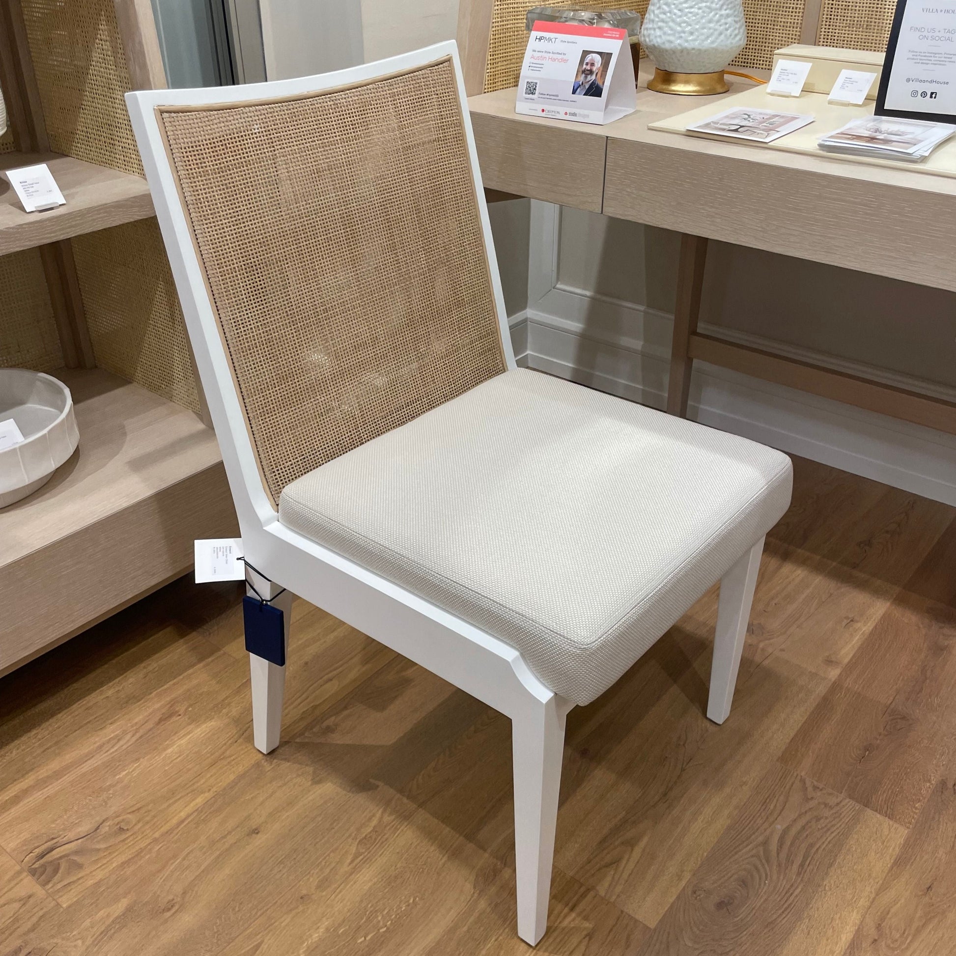 villa and house ernest chair white market