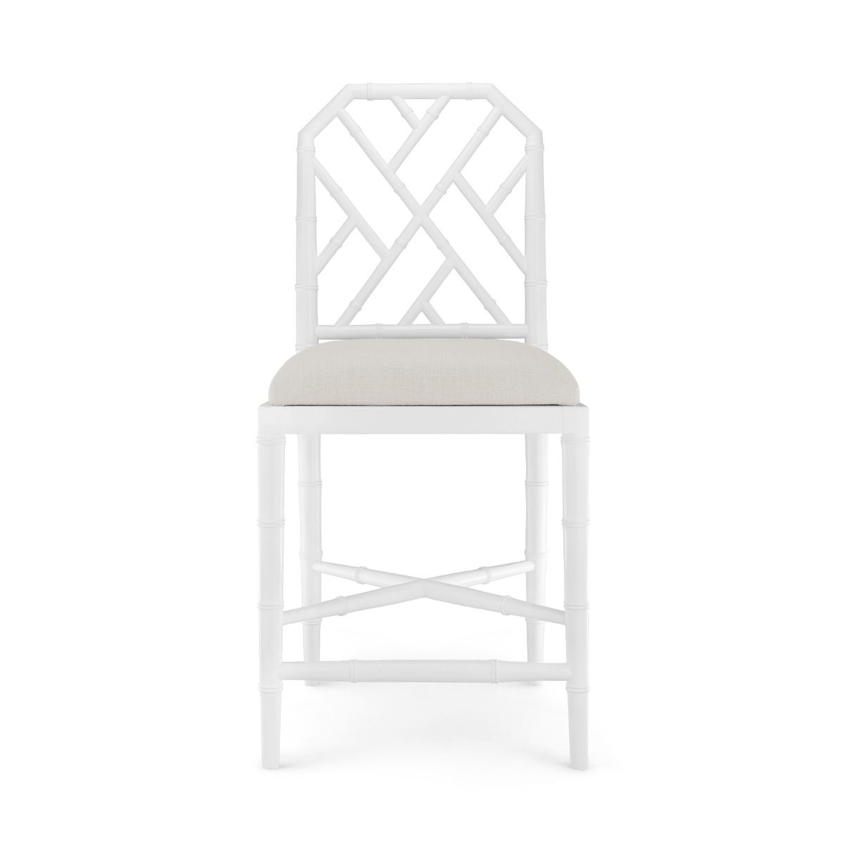 villa and house jardin counter stool white front
