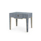 villa and house madeline 1 drawer side table blue