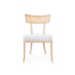 villa and house marshall side chair sand front